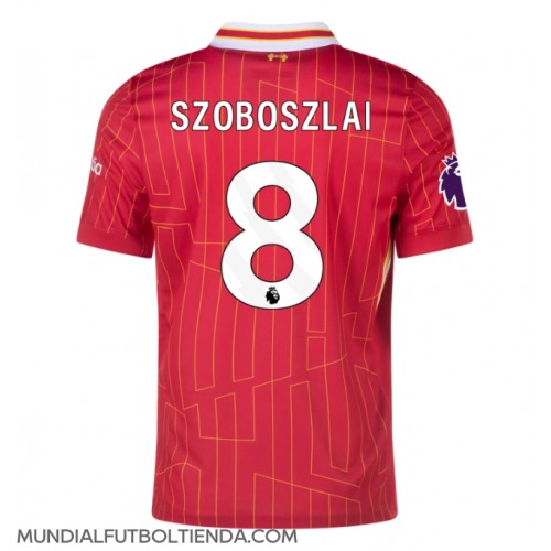 Camiseta Liverpool Dominik Szoboszlai #8 Primera Equipación Replica 2024-25 mangas cortas